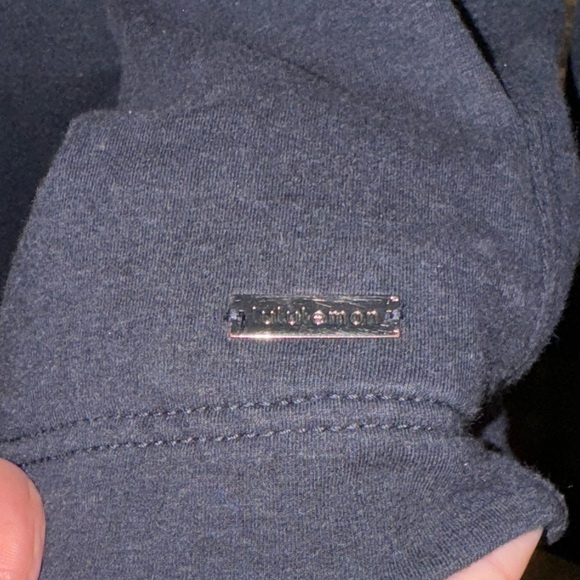 Lululemon Blissed Out Blue Wrap Active Jacket Cozy Warm Size 8 Used - Picture 4 of 6